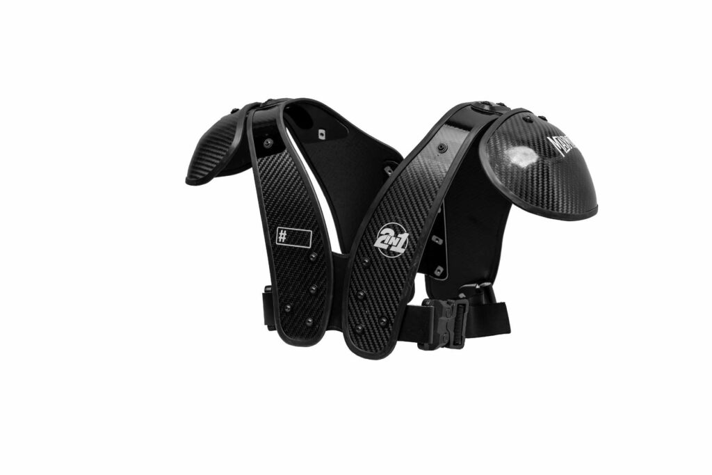 American Football Carbon-Schale 2inOne Shoulder Pads